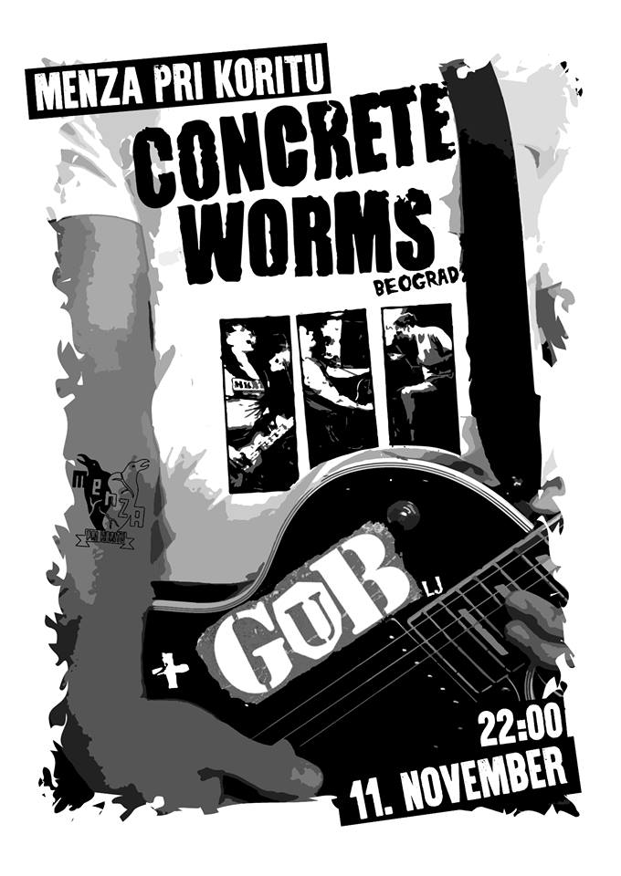 Concrete worms (Srbija) + GuÅ¾va u Bajt